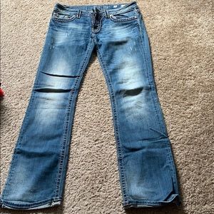 Size 30 Miss Me Boot Cut Jeans